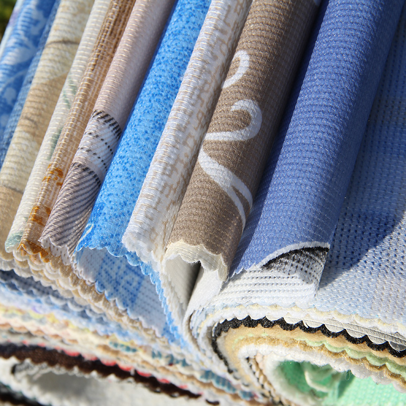 print stitch-bond bed-sets textile Blue line