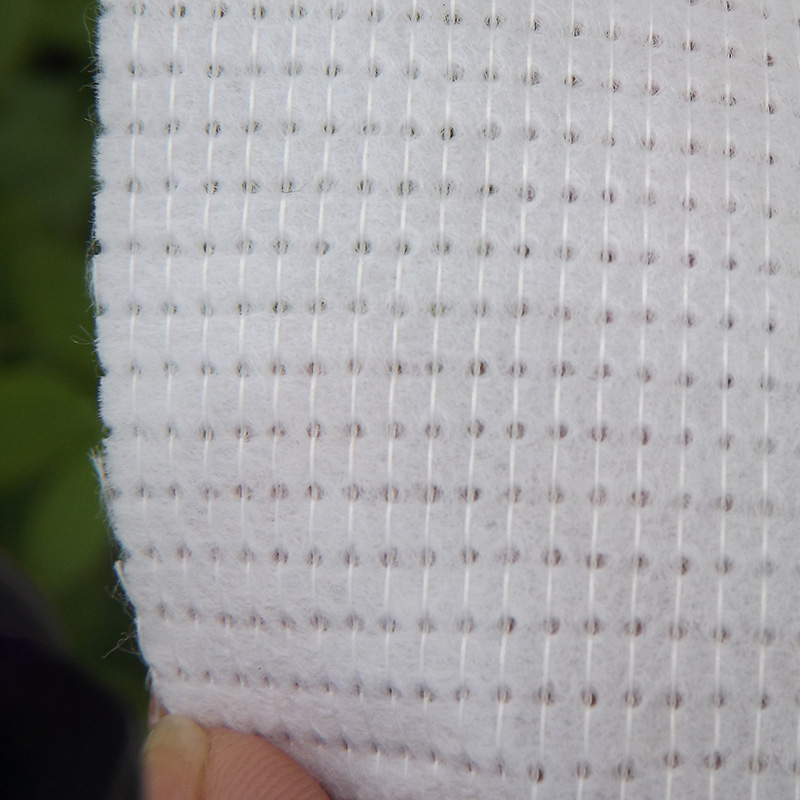 High strength stitchbond roofing fabrics white waterproof for cold process polyester roofing material
